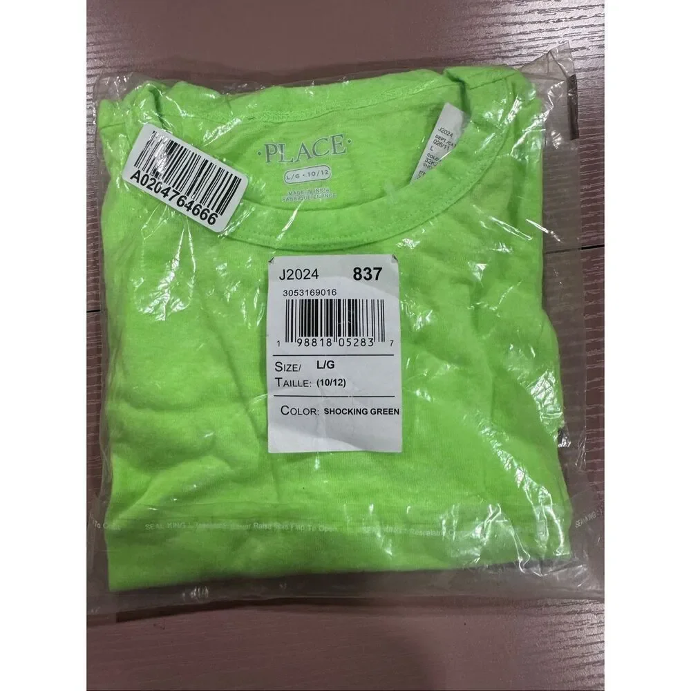 The Children’s place shocking Green Tshirt